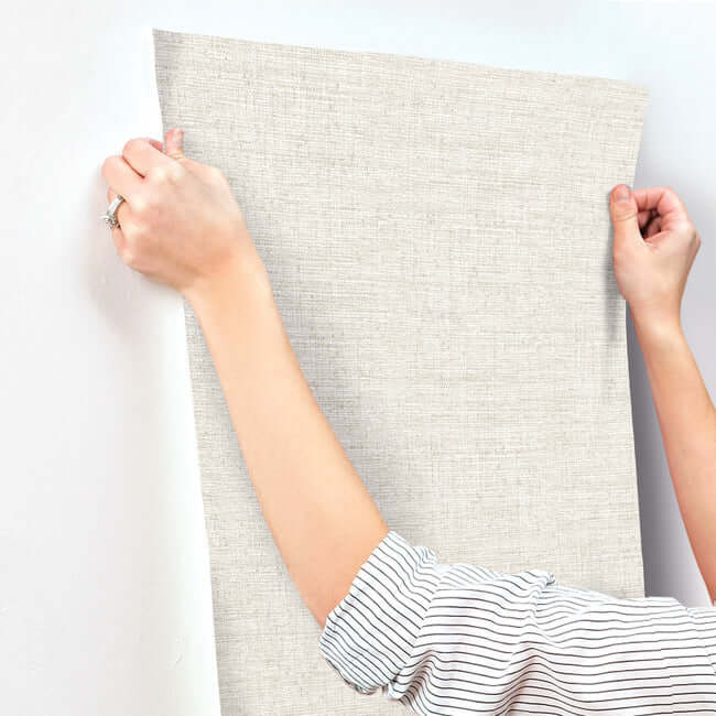 papyrus-weave-white-wallpaper-york-wallcoverings-mn1932 - York Wallpaper Wallpaper