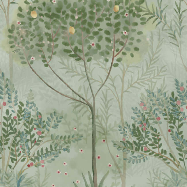 orchard-green-wallpaper-york-wallcoverings-mn1823 - York Wallcoverings Wallpaper