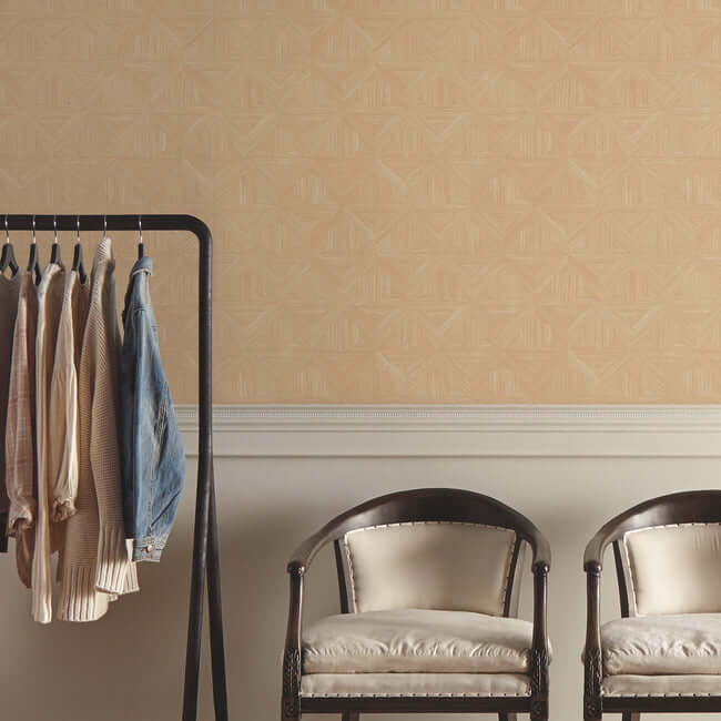 parquet-tan-wallpaper-york-wallcoverings-om3622 - York Wallpaper Wallpaper