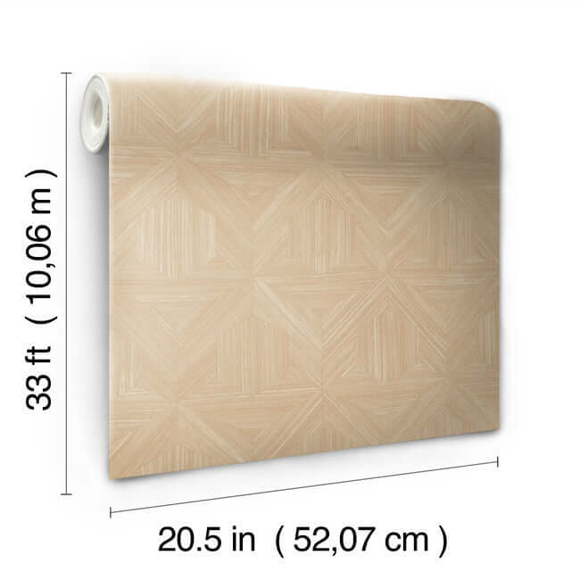parquet-tan-wallpaper-york-wallcoverings-om3622 - York Wallpaper Wallpaper
