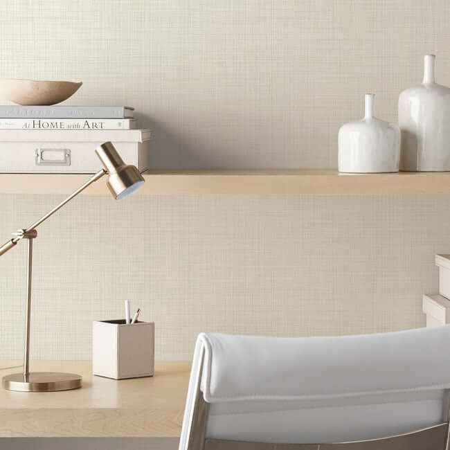 Traverse Cream Wallpaper - York Wallcoverings - OM3653 - York Wallcoverings Wallpaper