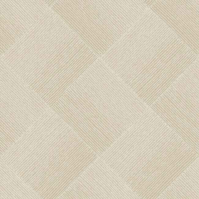Channel Tan Wallpaper - York Wallcoverings - OM3643 - York Wallcoverings Wallpaper