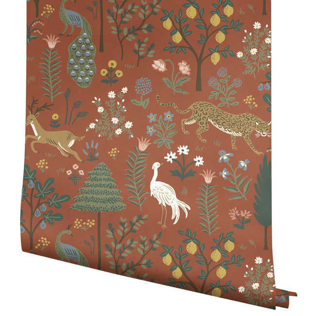 menagerie-wallpaper-rust-york-wallcoverings-rp7301