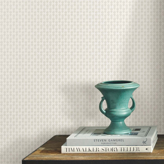 petal-wallpaper-white-linen-york-wallcoverings-rp7364 - York Wallcoverings Wallpaper