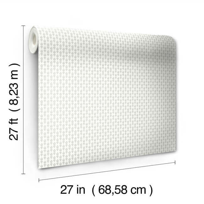 petal-white-wallpaper-york-wallcoverings-rp7361 - York Wallpaper Wallpaper