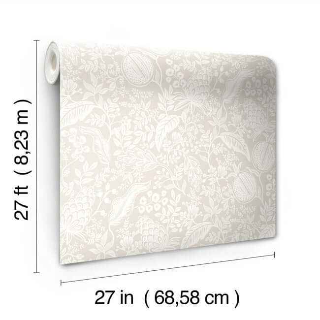 Pomegranate Beige Wallpaper - York Wallcoverings - RP7388 - York Wallcoverings Wallpaper