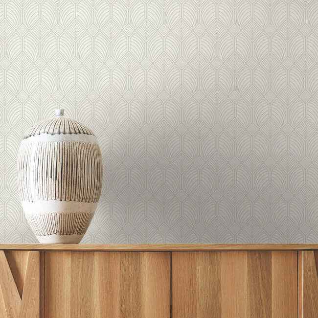 Craftsman Light Beige Wallpaper - York Wallcoverings - AC9182 - York Wallcoverings Wallpaper