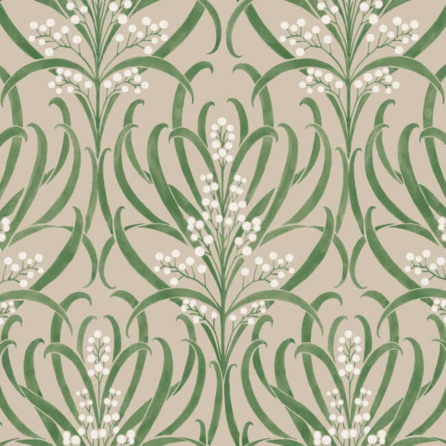 calluna-linen-metallic-wallpaper-york-wallcoverings-ac9144 - York Wallcoverings Wallpaper