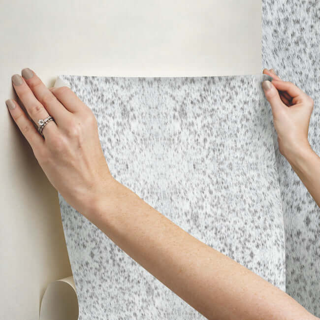 fleabitten-soft-grey-peel-stick-wallpaper-york-wallcoverings-psw1378rl - York Wallpaper Wallpaper