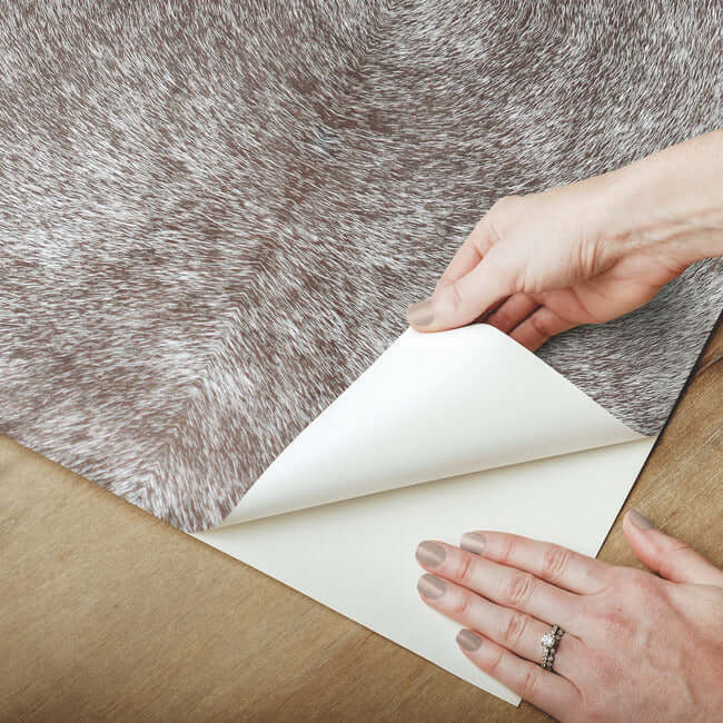 rose-dapple-warm-grey-peel-stick-wallpaper-york-wallcoverings-psw1382rl - York Wallpaper Wallpaper