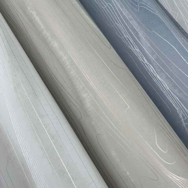 Fantasy Faux Bois Grey & White Wallpaper - York Wallcoverings - DT5034 - York Wallcoverings Wallpaper
