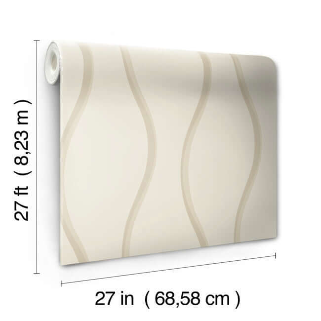 unfurl-neutral-wallpaper-york-wallcoverings-dt5111 - York Wallpaper Wallpaper
