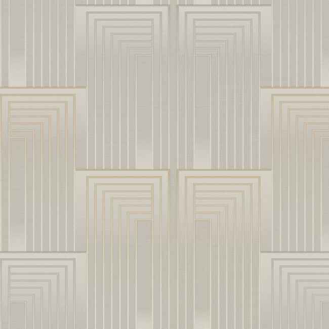 Vanishing Taupe & Pearl Wallpaper - York Wallcoverings - DT5071 - York Wallcoverings Wallpaper