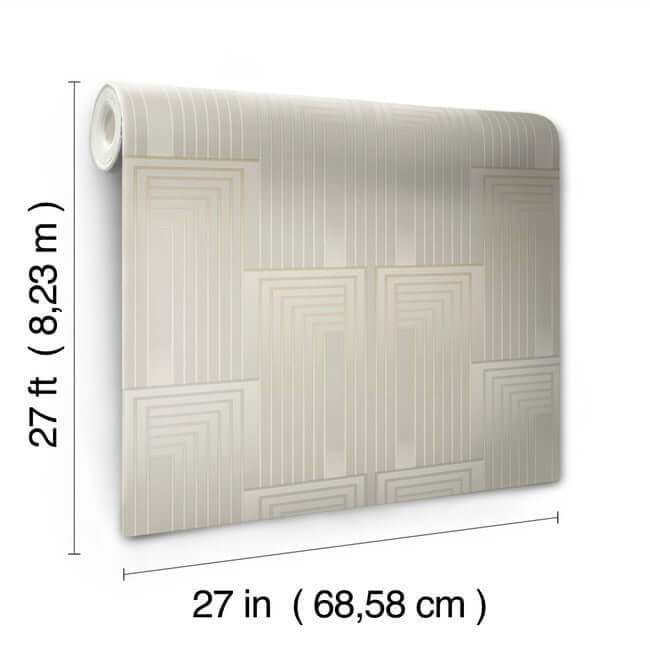 vanishing-taupe-pearl-wallpaper-york-wallcoverings-dt5071 - York Wallcoverings Wallpaper