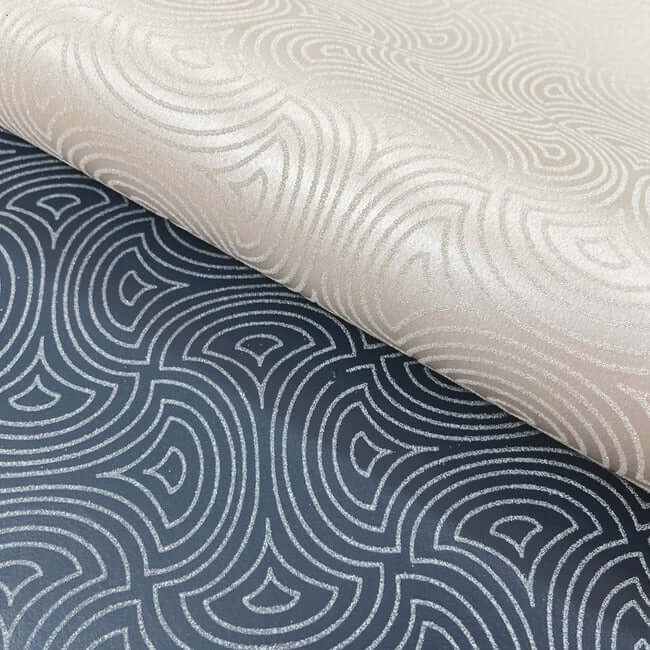hourglass-navy-wallpaper-york-wallcoverings-dt5143 - York Wallpaper Wallpaper