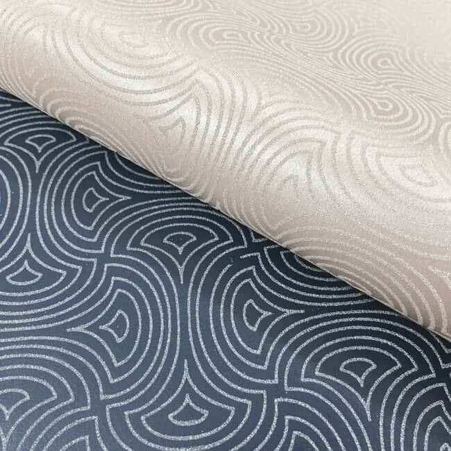 Hourglass Navy Wallpaper - York Wallcoverings - DT5143 - York Wallcoverings Wallpaper