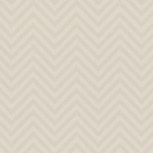 macro-chevron-taupe-cream-wallpaper-york-wallcoverings-mi10380 - York Wallcoverings Wallpaper