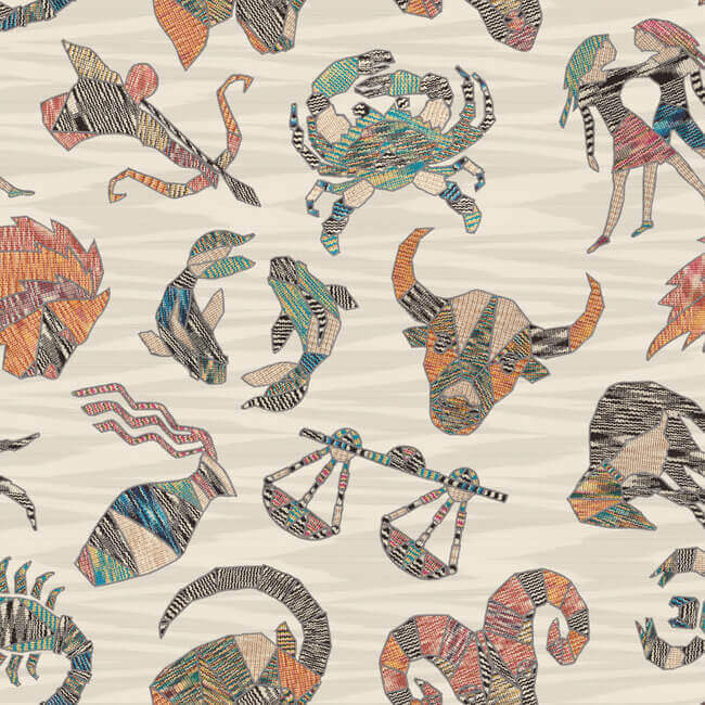 constellations-grey-wallpaper-york-wallcoverings-mi10352 - York Wallcoverings Wallpaper