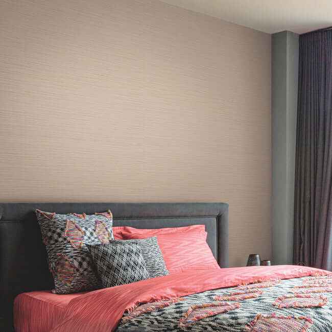 Cannete Pink Wallpaper - York Wallcoverings - MI10376 - York Wallcoverings Wallpaper