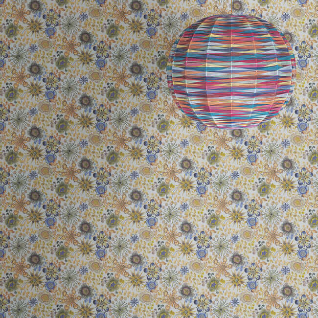 magic-garden-blue-green-wallpaper-york-wallcoverings-mi10313 - York Wallpaper Wallpaper