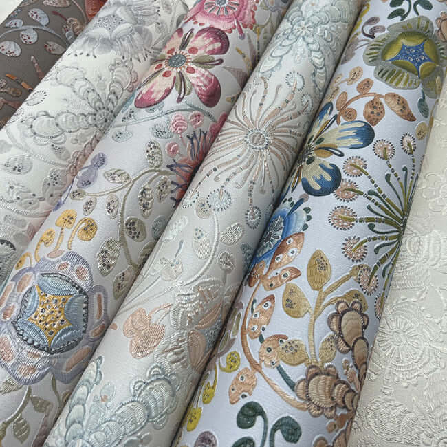 magic-garden-grey-wallpaper-york-wallcoverings-mi10311 - York Wallcoverings Wallpaper