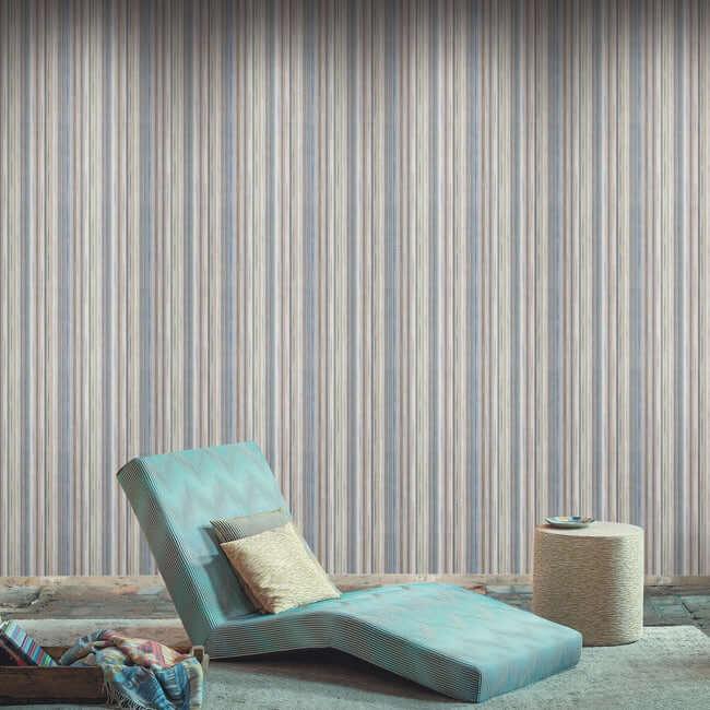 striped-sunset-glitter-blue-grey-wallpaper-york-wallcoverings-mi10395 - York Wallpaper Wallpaper