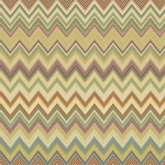 happy-zigzag-gold-wallpaper-york-wallcoverings-mi10336 - York Wallpaper Wallpaper
