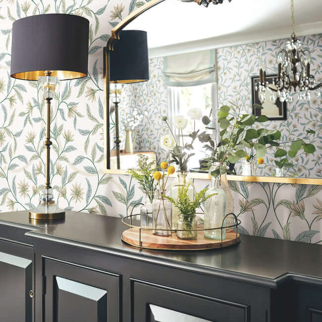 eucalyptus-jasmine-wallpaper-york-wallcoverings-go8253 - York Wallpaper Wallpaper