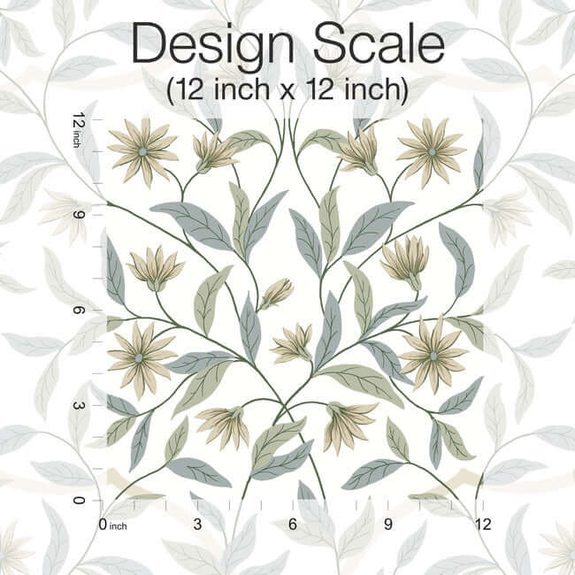 eucalyptus-jasmine-wallpaper-york-wallcoverings-go8253 - York Wallpaper Wallpaper