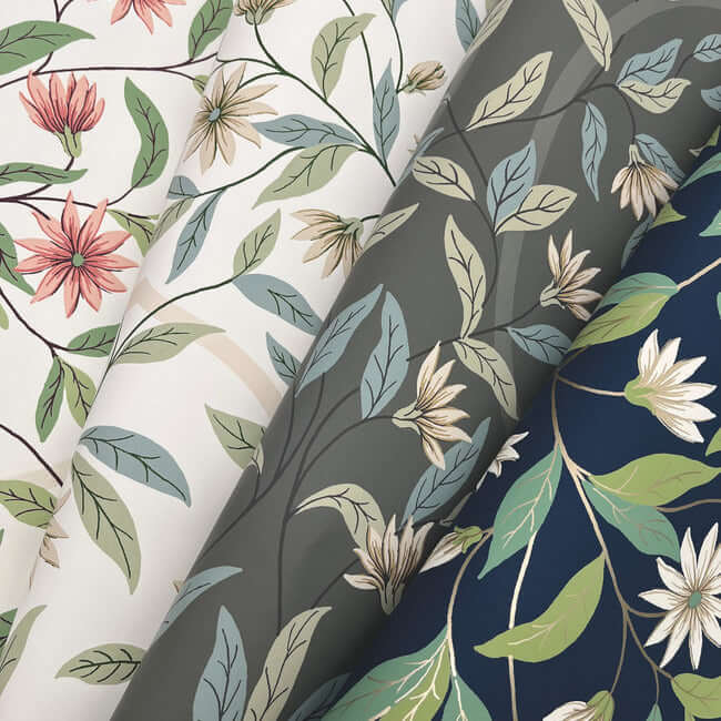 eucalyptus-jasmine-wallpaper-york-wallcoverings-go8253 - York Wallpaper Wallpaper