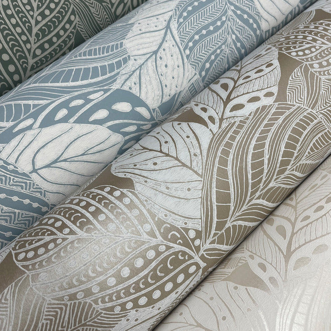 vinca-wallpaper-glint-york-wallcoverings-go8222 - York Wallcoverings Wallpaper