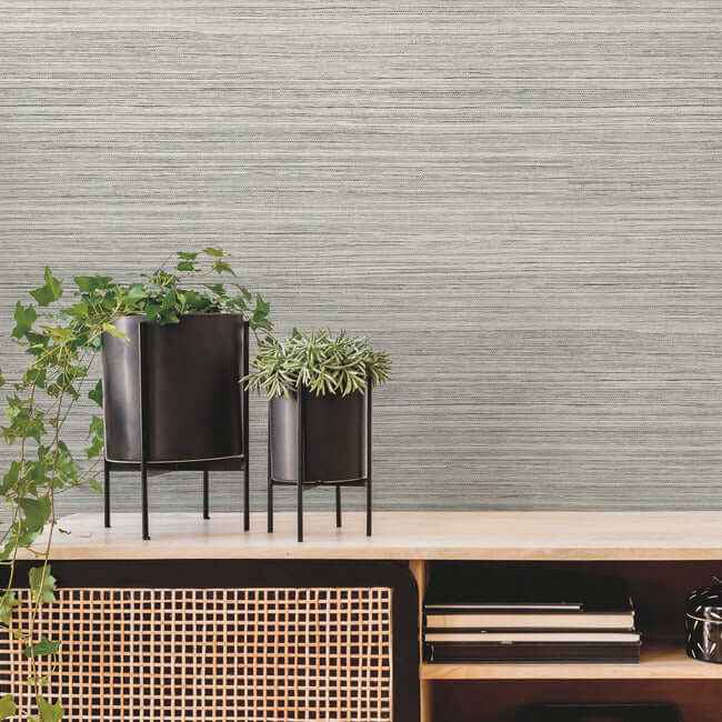 Fountain Grass Onyx Wallpaper - York Wallcoverings - GO8304 - York Wallcoverings Wallpaper