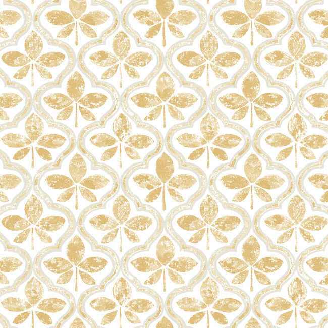 Sevilla Ochre Wallpaper - York Wallcoverings - GO8271 - York Wallcoverings Wallpaper
