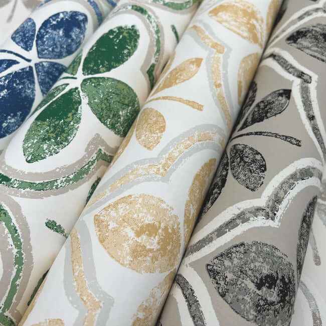Sevilla Onyx Wallpaper - York Wallcoverings - GO8275 - York Wallcoverings Wallpaper
