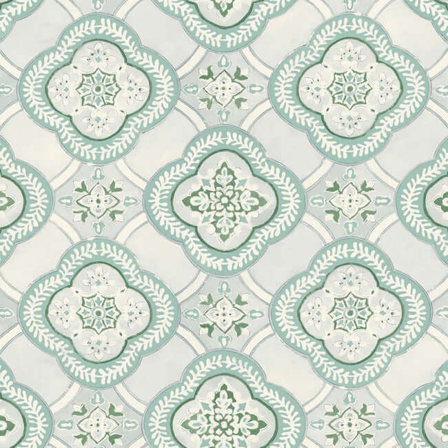 garden-trellis-rain-wallpaper-york-wallcoverings-go8211 - York Wallcoverings Wallpaper
