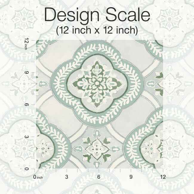 Garden Trellis Rain Wallpaper - York Wallcoverings - GO8211 - York Wallcoverings Wallpaper