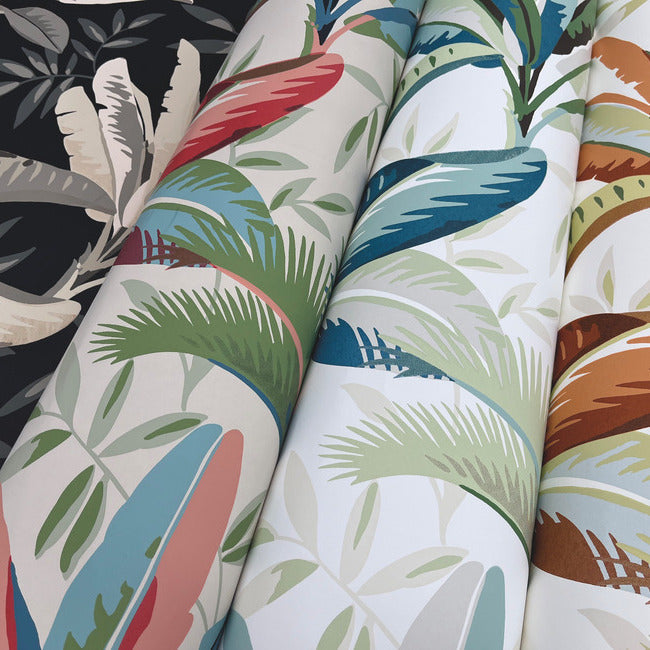 summerhouse-wallpaper-peacock-york-wallcoverings-go8202 - York Wallcoverings Wallpaper