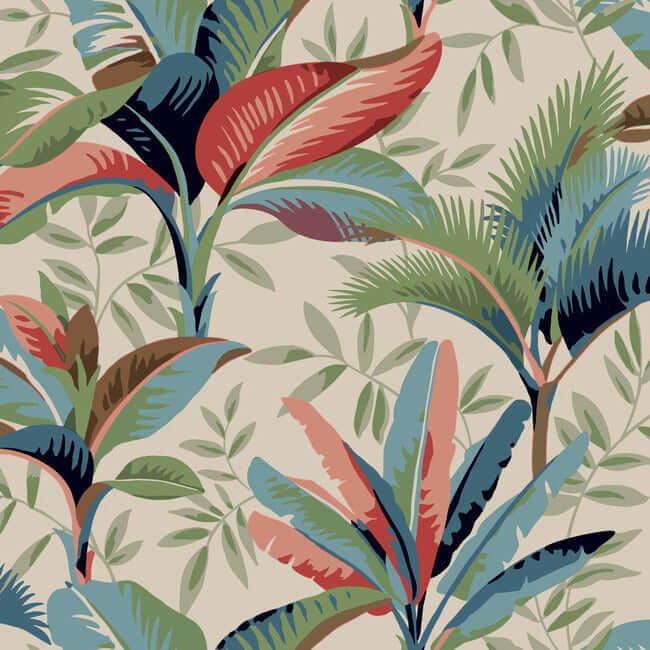 summerhouse-wallpaper-savanna-york-wallcoverings-go8203 - York Wallcoverings Wallpaper