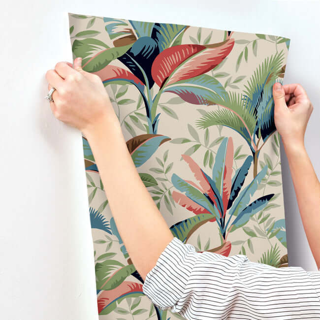 summerhouse-wallpaper-savanna-york-wallcoverings-go8203 - York Wallcoverings Wallpaper