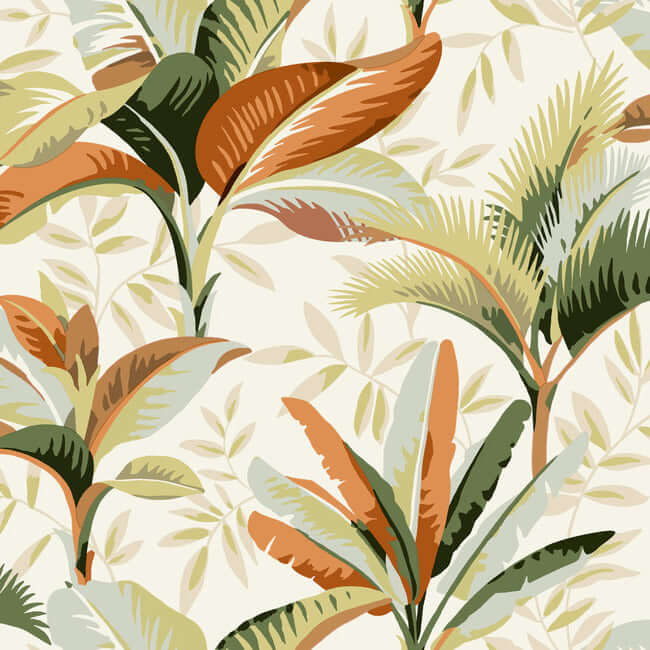 summerhouse-wallpaper-sienna-york-wallcoverings-go8201 - York Wallcoverings Wallpaper