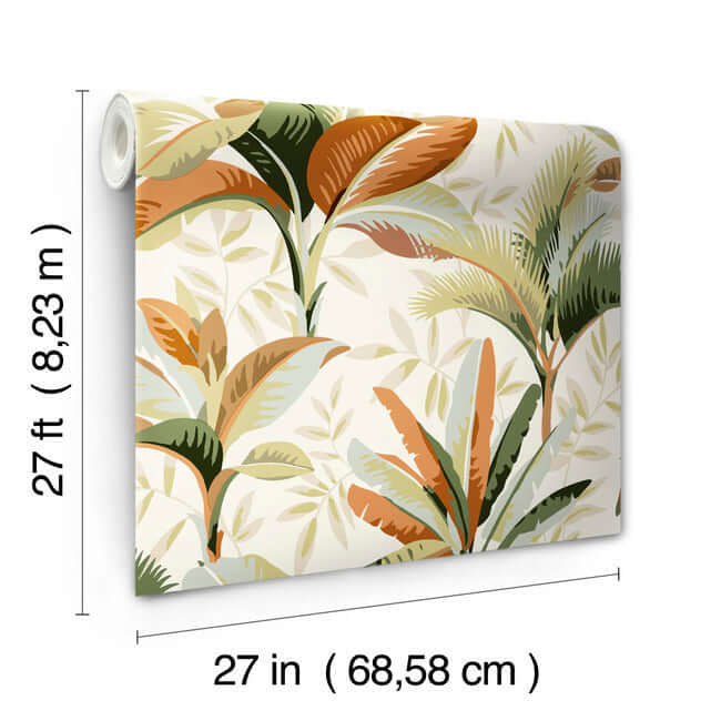 summerhouse-wallpaper-sienna-york-wallcoverings-go8201 - York Wallcoverings Wallpaper