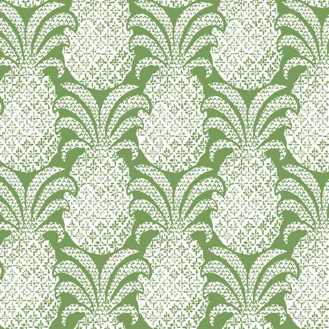 Colony Club Palm Green Peel & Stick Wallpaper - York Wallcoverings - PSW1392RL - York Wallcoverings Wallpaper