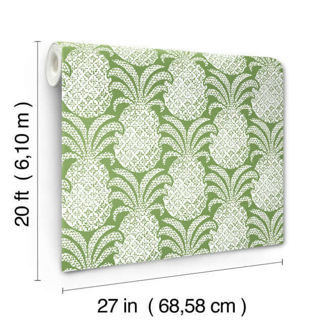 colony-club-palm-green-peel-stick-wallpaper-york-wallcoverings-psw1392rl - York Wallpaper Wallpaper