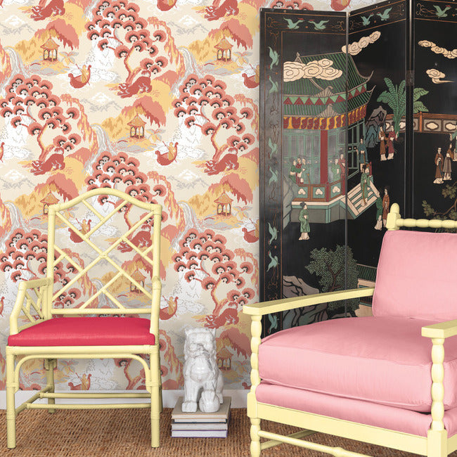 old-peking-premium-peel-stick-wallpaper-pink-lemonade-york-wallcoverings-psw1402rl