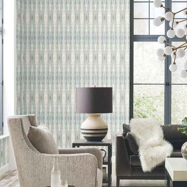 Escalante Blue Wallpaper - York Wallcoverings - CC1235 - York Wallcoverings Wallpaper