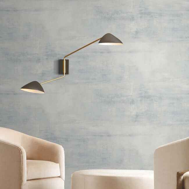 Salt Flats Blue Wallpaper - York Wallcoverings - CC1222