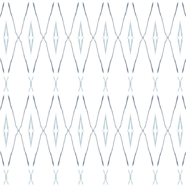 artifact-silhouettes-indigo-wallpaper-york-wallcoverings-cc1284 - York Wallcoverings Wallpaper