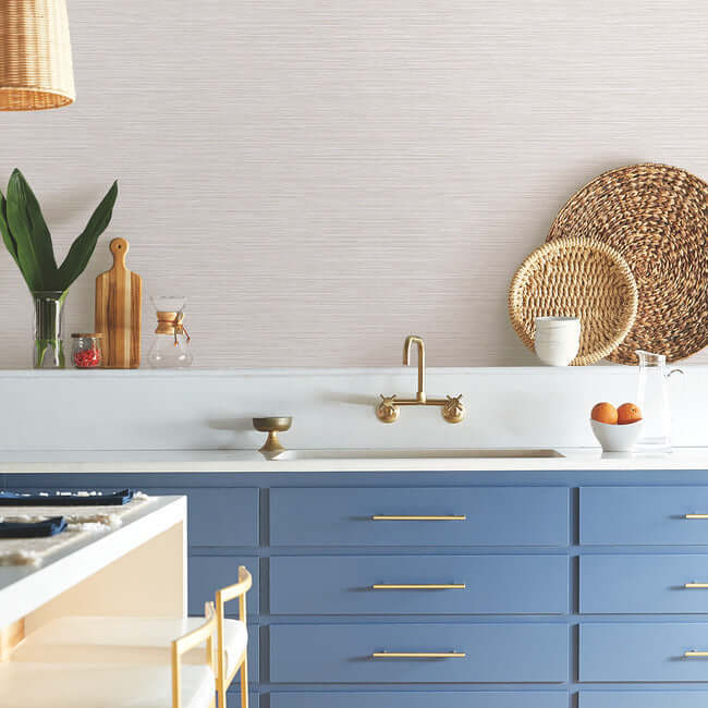 grass-roots-light-grey-wallpaper-york-wallcoverings-nd3030n - York Wallpaper Wallpaper