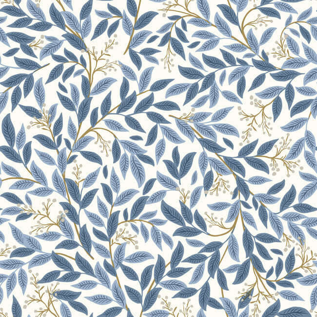 willowberry-blue-white-peel-stick-wallpaper-york-wallcoverings-psw1469rl - York Wallpaper Wallpaper