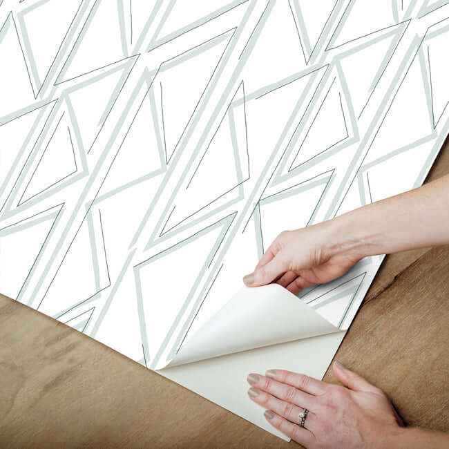 Sideways Sketch Blue Wallpaper - York Wallcoverings - PSW1501RL - York Wallcoverings Wallpaper
